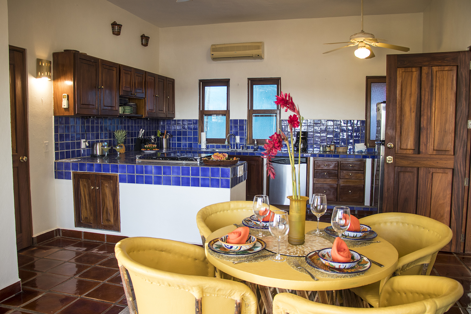 Oro Apartment Kitchen - Rental San Pancho